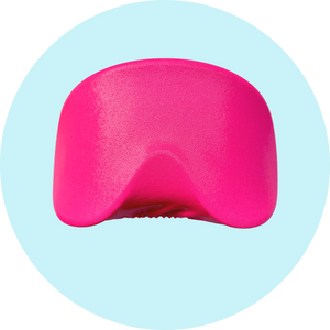 Adult winter snow ski sparkly waterproof goggle cover flashtag.me fluoro pink on cover 