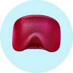 Adult winter snow ski sparkly waterproof goggle cover flashtag.me pomegranate red on cover 